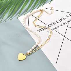 Collana con ciondolo a cuore per donna ragazza&nbsp;NJEW-JN03681
