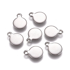 Breloques en acier inoxydable 304 résistant au ternissement&nbsp;STAS-M274-021D