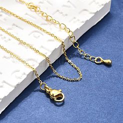 Collane in ottone catena a catena&nbsp;X-MAK-P011-01G