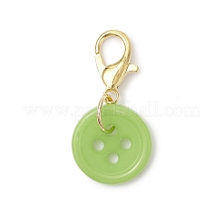 Botones de costura acrílicos para decoraciones colgantes&nbsp;HJEW-JM04109-01