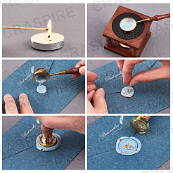 DIY Wachssiegel-Stempel-Kits&nbsp;DIY-CP0002-58