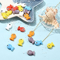 6pcs perles de chalumeau faites à la main&nbsp;LAMP-FS0001-82D