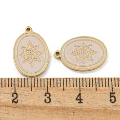 316 chirurgischer Edelstahl Emaille-Anhänger&nbsp;STAS-M073-08G