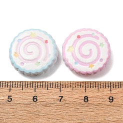 Perles acryliques opaques imprimés&nbsp;AC-CBAC4EE-02
