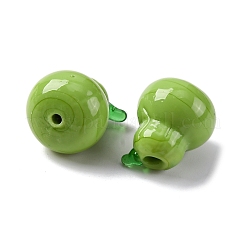 Perle di lampwork fatte a mano serie frutta&nbsp;LAMP-R003-04C