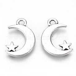 Pendentifs en alliage de style tibétain&nbsp;TIBE-S323-009AS-RS