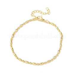 Messing-Gliederkettenarmbänder für Frauen&nbsp;BJEW-C140-01G