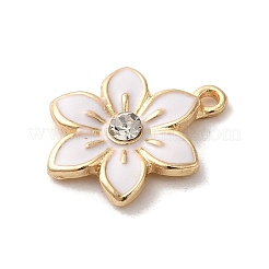 Flores colgantes de esmalte de la aleación&nbsp;ENAM-A007-06KCG-05