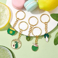 Porte-clés pendentif en alliage d'émail&nbsp;KEYC-JKC00622
