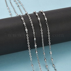 Chaînes rolo décoratives en acier inoxydable 304 résistantes au ternissement de 3.28 pied&nbsp;X-CHS-E001-03P