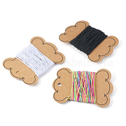 Cordon élastique rond en polyester 30 couleurs 3 m&nbsp;EC-CD0001-01