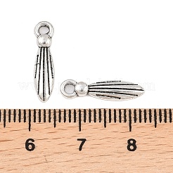 Tibetischer stil Aluminium Anhänger & Charms&nbsp;PALLOY-A024-07AS
