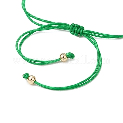 3 bracelet tressé en perles de verre sur le thème de Noël pour femmes&nbsp;BJEW-MZ00189