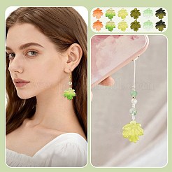 100 Stück handgefertigte Bunte Malerei-Anhänger&nbsp;LAMP-FS0001-77