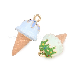 Pendentifs d'émail en alliage&nbsp;ENAM-L057-01G