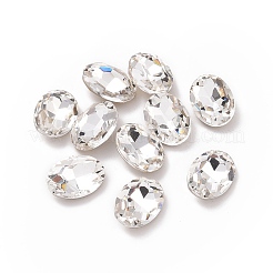 Cabochon in vetro strass&nbsp;GGLA-P002-02A-06