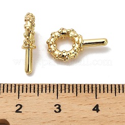 Cremagliera in ottone placcatura barre ciondolo&nbsp;KK-S397-18B-G
