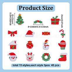 15 Stück Nähzubehör aus Polyester&nbsp;PATC-WH0002-094