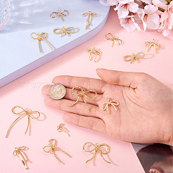 18pcs 9 Arten Messinganhänger&nbsp;KK-TA0002-28