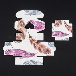 Confezione regalo di carta kraft creativa pieghevole rettangolare&nbsp;CON-B002-05A-01