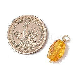 Pendentifs en ambre naturel à dégradé de couleurs&nbsp;PALLOY-JF04987