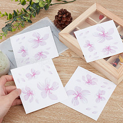 Wasserdichte Kirschblüten-Haustier-Autoaufkleber&nbsp;DIY-WH0366-46