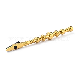 Aiutante del braccialetto di plastica abs, per aiutare lo strumento per indossare gioielli, oro, 17.7x1.6x1.8cm