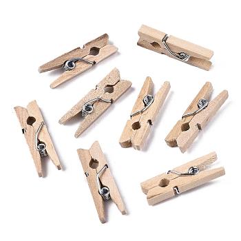 Wooden Craft Pegs Clips WOOD-R249-019