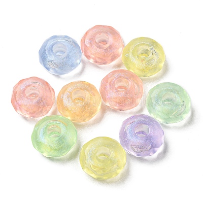 Perline acrilico trasparente&nbsp;TACR-D012-01B-1