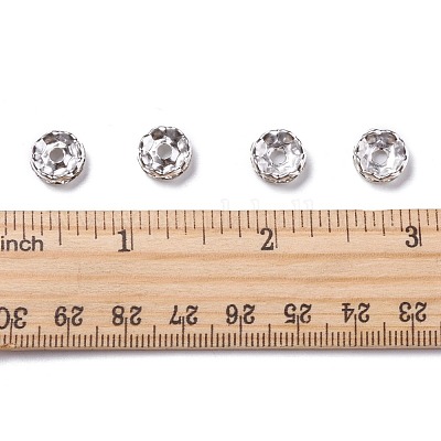 Eisenkristall-Strass-Abstandshalterperlen&nbsp;RB-A007-10MM-S-1