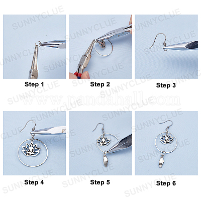 Wholesale SUNNYCLUE DIY Dangle Earring Making Kits 