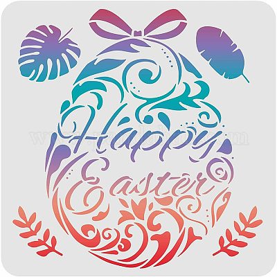 Reusable Craft Stencil - Scrapbooking Stencil // EASTER