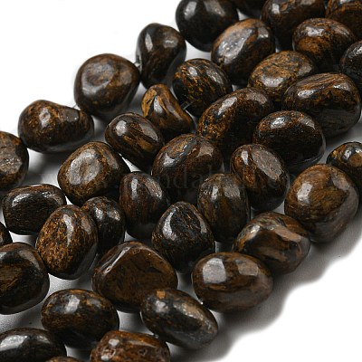 Natur Bronzit Perlen Stränge&nbsp;G-D081-A11-01-1