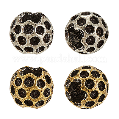 Wholesale OLYCRAFT 4Pcs 11.5mm Paracord Beads with 6mm Large Hole