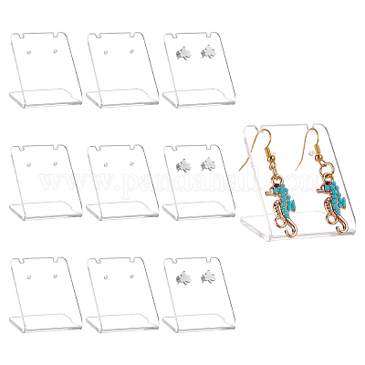 Shop PandaHall 10pcs Single Pair Earring Holder for Jewelry Making -  PandaHall Selected