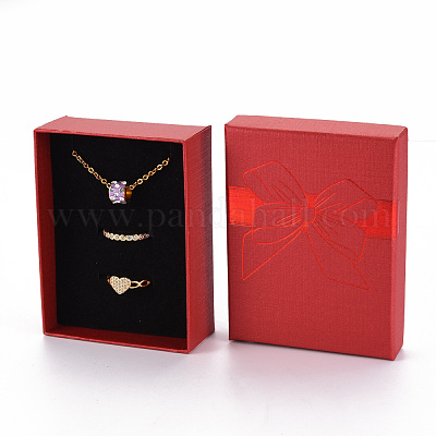 Scatole di collane o bracciali in cartone&nbsp;CBOX-T003-02D-1
