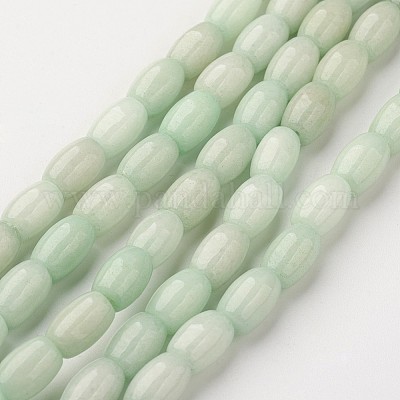 Chapelets de perle en jade blanc naturel&nbsp;G-D858-20C-1