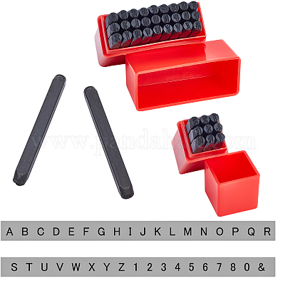 Alphabet OR Numbers Stamps Craft Set Letters Punch Steel Metal Leather Tool New 