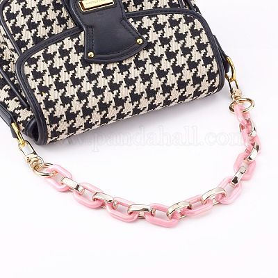 Wholesale Opaque Acrylic Twist Chains Bag Handles 