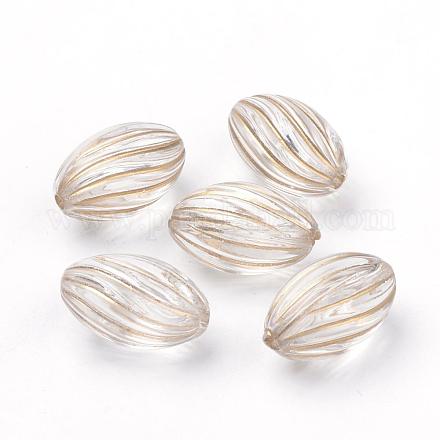 Chapado de perlas de acrílico transparente PACR-Q115-55-1