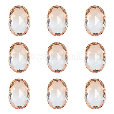 Cabujones de cristal con rhinestone RGLA-OC0001-03D-1