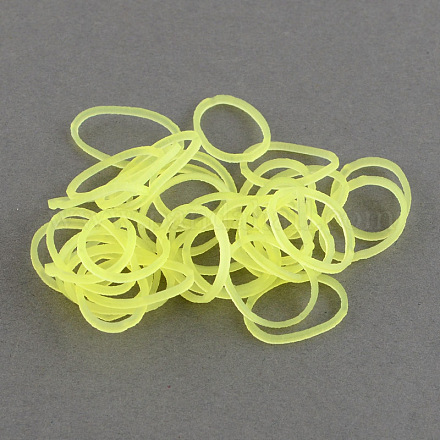 Neón fluorescente bandas telar goma diy DIY-R019-04-1