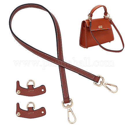 Wholesale WADORN Braided Leather Purse Chain Strap 