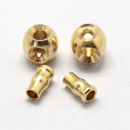 Brass Guru Beads KK-M045-A-02G-1