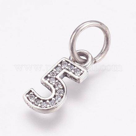 Thai 925 Sterling Silver Charms STER-G018-23A-1