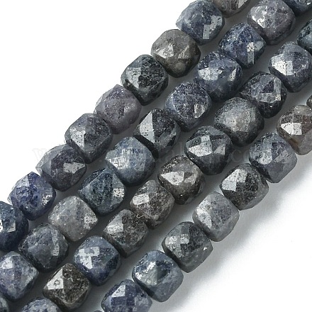 Filamenti di perline naturali zaffiri G-748-N01-1