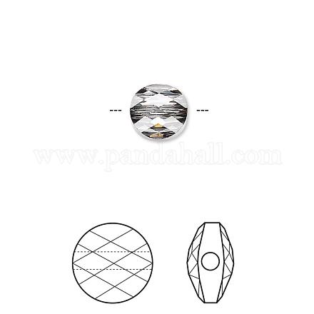 (vente de stock pour les fêtes)perles de cristal autrichien 5052-6mm-001SINI(U)-1