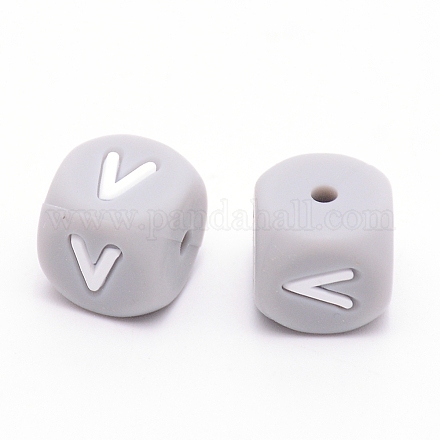 Силиконовые бусины SIL-WH0002-25C-V-1