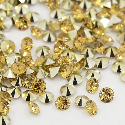 Grade AAA Pointed Back Resin Rhinestones CRES-R120-2.8mm-18-1
