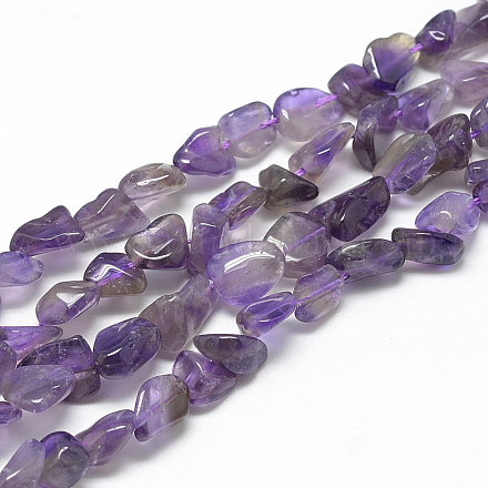 Natural Amethyst Beads Strands G-S264-05-1